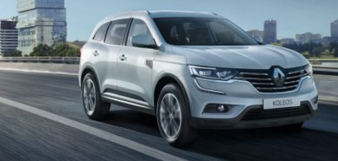 Кроссовер Renault Koleos с дизельным двигателем поступил в продажу