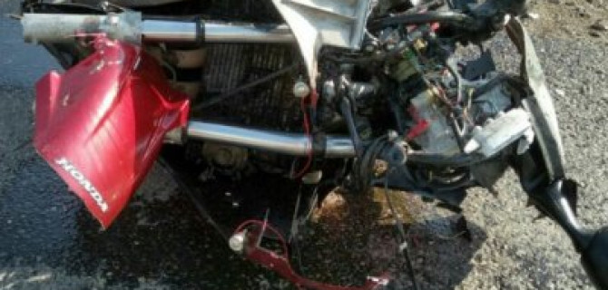 Мотоциклист с пассажиркой погибли в ДТП с автобусом в Брюховецком районе