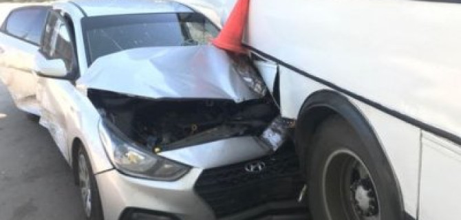 Ребенок пострадал в массовом ДТП в Самаре