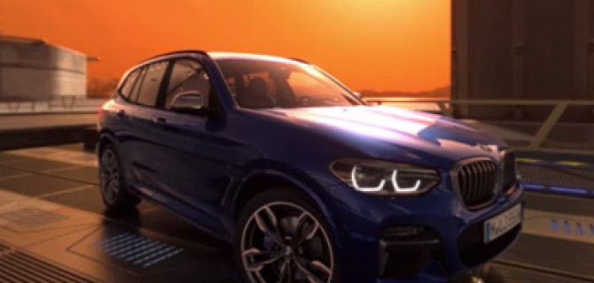 BMW презентовала свой новый кроссовер на Марсе