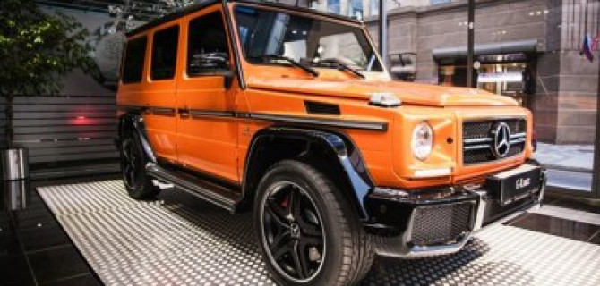 Эксклюзивный G 63 AMG, в наличии, в АВИЛОН «Мерседес-Бенц» на Воздвиженке,12!