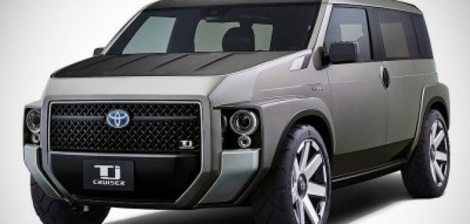 Toyota представила концепт кросс-минивэна Tj Cruiser