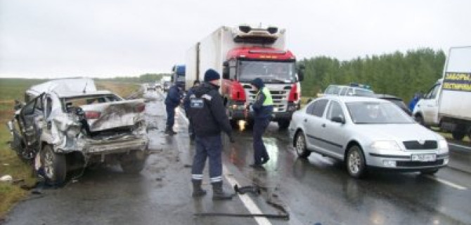 ДТП с погибшими произошло в Рыбно-Слободском районе Татарстана