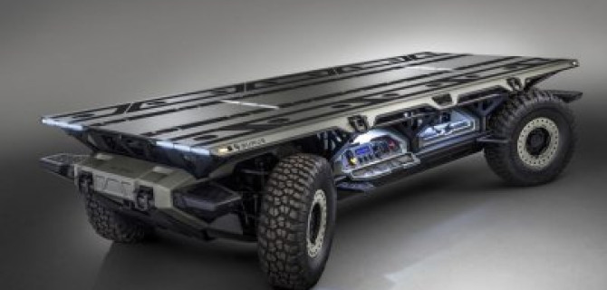 General Motors создали автономное грузовое шасси SURUS