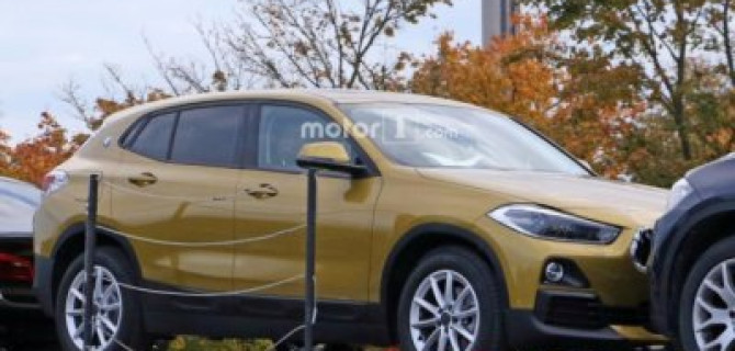 Новый BMW X2 показался без камуфляжа 