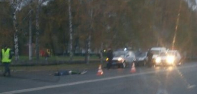 В Кемерове насмерть сбили молодого человека