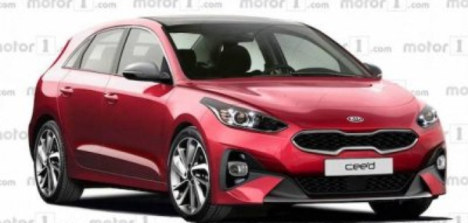 В Сети появились рендеры нового поколения Kia Cee’d