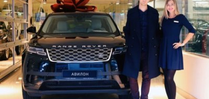 Продажи Range Rover Velar стартовали в АВИЛОНе