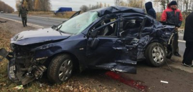 Два человека погибли в ДТП на трассе Ростов - Иваново - Нижний Новгород в Шуйском районе