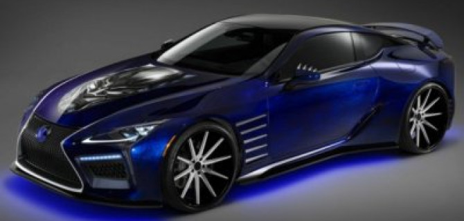 Lexus создали купе для Черной Пантеры