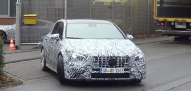В Сети появилось видео с тестов нового Mercedes-Benz A-Class