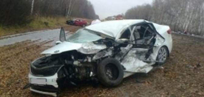 Один человек погиб в массовом ДТП в Спасском районе