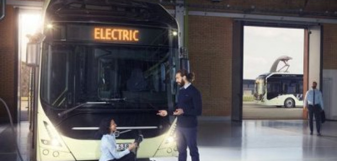 Volvo представили полностью электрический автобус 7900 Electric