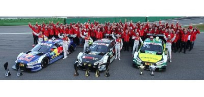Пилот Audi Рене Раст завоевал титул чемпиона DTM 2017