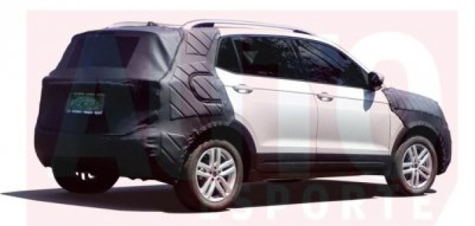 В Сети появился первый снимок серийного Volkswagen T-Cross