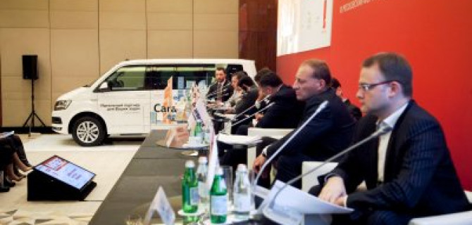  Коммерческие автомобили Volkswagen на Московском форуме рынка недвижимости «MREF-2017».
