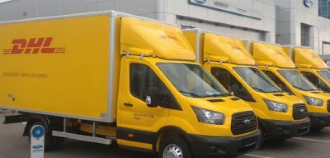 Автомобильная группа «АВИЛОН» передала партию из 207 автомобилей Ford логистической компании DHL