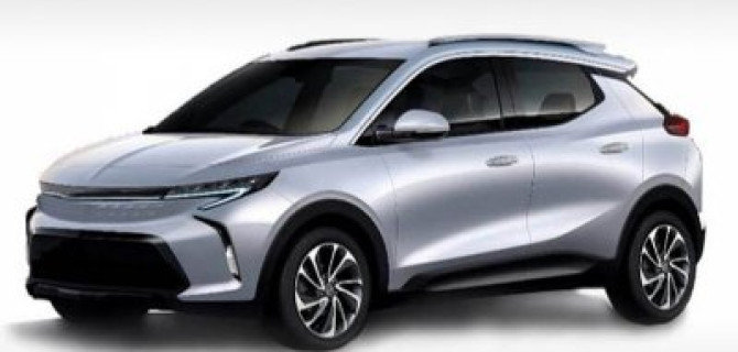 В Сети появилось изображение электрокроссовера на базе Chevrolet Bolt