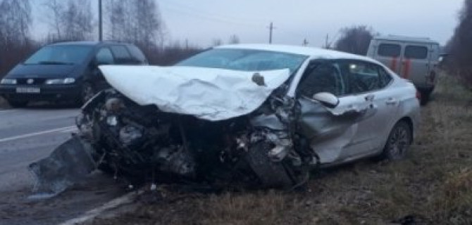 Две женщины и двое детей пострадали в ДТП под Тулой