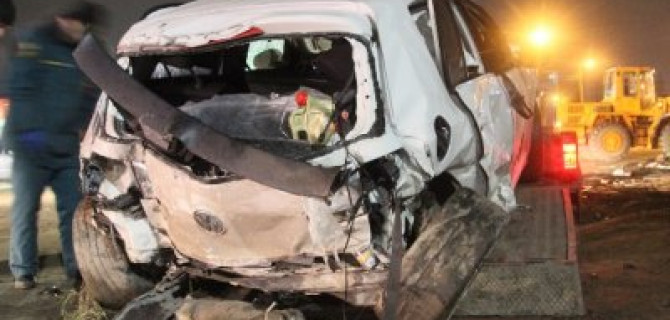 В Туле при столкновении двух автомобилей Volkswagen погиб мужчина