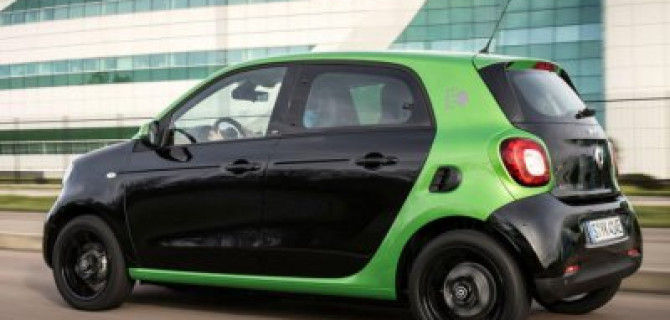 Электрический Smart в России начнут продавать уже в 2018 году 