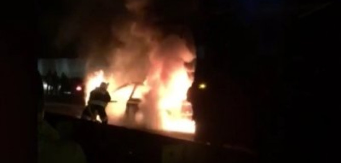 Три человека пострадали в ДТП с загоревшимся автомобилем в Сочи