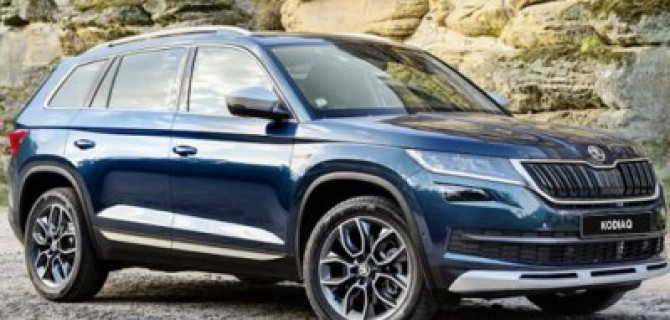 SKODA Kodiaq Scout приехал в Россию