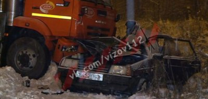 19-летний парень погиб в ДТП со снегоуборочной машиной в Зеленодольском районе Татарстана