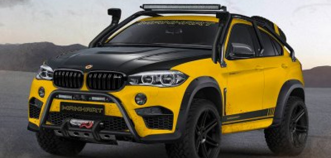 BMW X6 M тюнинговали для тяжелого бездорожья