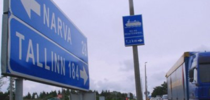 С российских грузовиков в Эстонии будут брать дорожный сбор