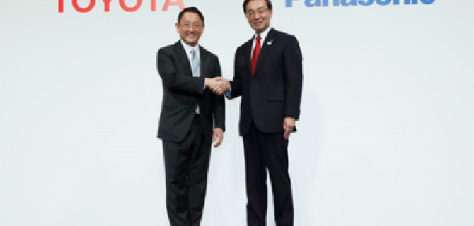 Toyota и Panasonic вместе займутся аккумуляторами для электрокаров