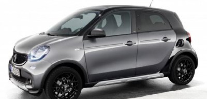 Новый Smart с закосом под кроссовер появится в продаже уже в январе