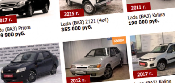 Больше четверти вторичного рынка легковушек в России заняла Lada