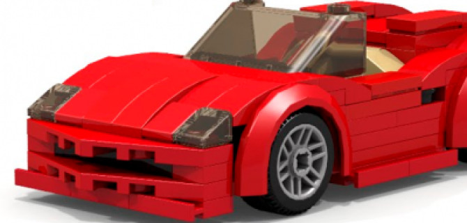 Ferrari не смог обогнать Lego