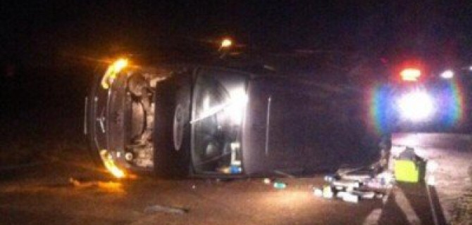 4-летний ребенок пострадал при опрокидывании автомобиля под Калининградом