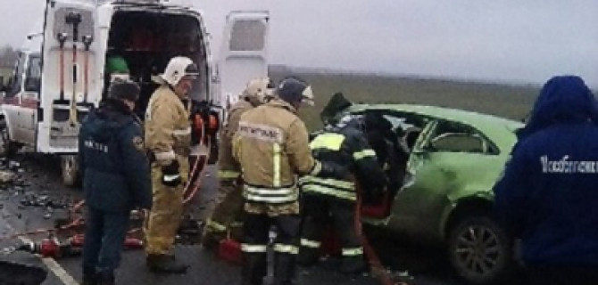 Семья с 5-летним ребенком погибла в ДТП под Тулой