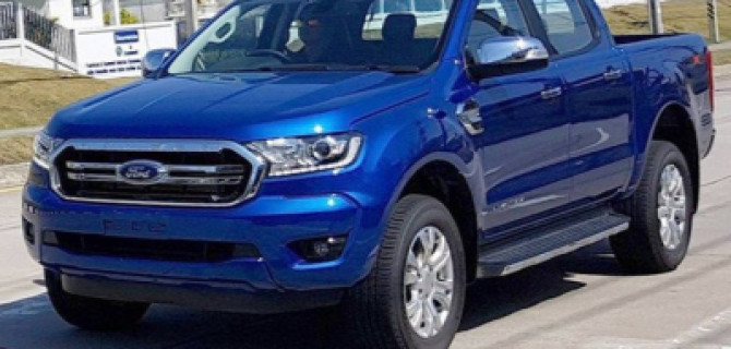 Снимки нового Ford Ranger без камуфляжа попали в Сеть