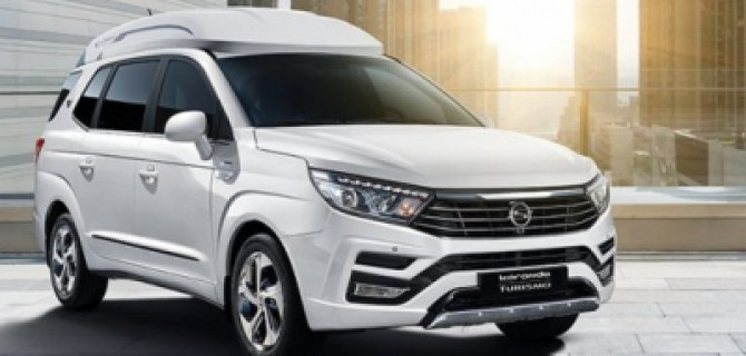 SsangYong представила обновленный минивэн Stavic