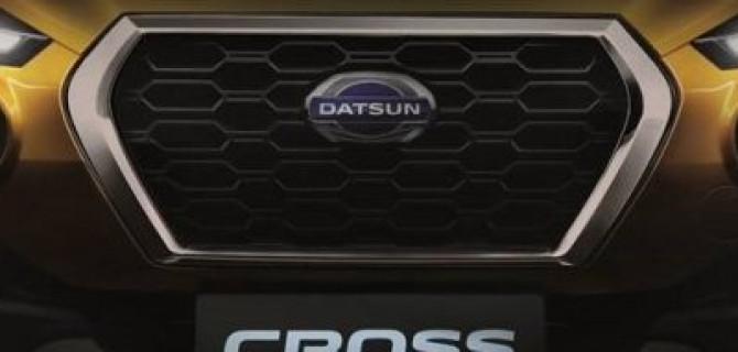 Nissan показала тизер нового кроссовера Datsun Cross