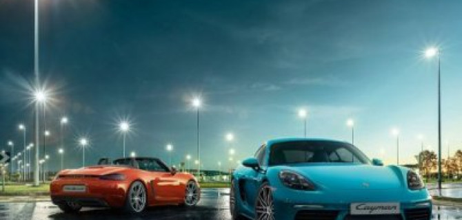 Porsche 718 в Порше Центр Москва. В самом центре спорта.