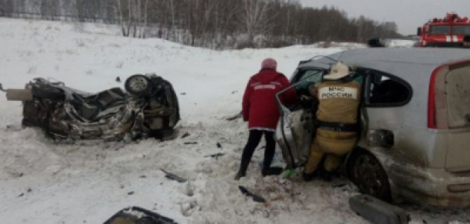 Шесть человек погибли в ДТП под Новосибирском
