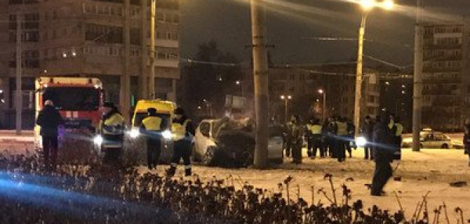 Погоня в Петербурге переросла в гибель трех человек в ДТП