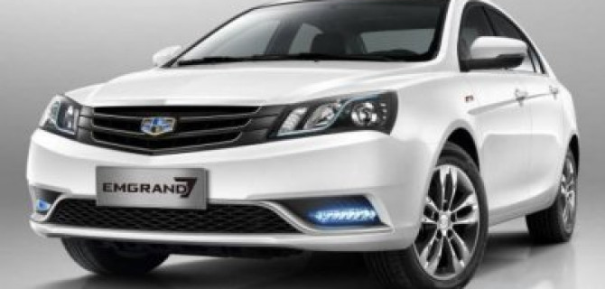 Geely выпускает третью версию седана Emgrand 7