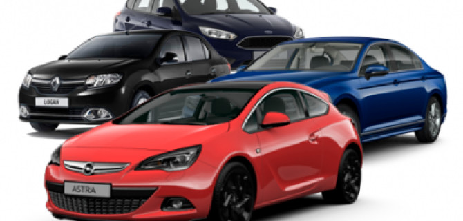 Топ-10 самых востребованных на вторичном рынке России иномарок в 2017 году