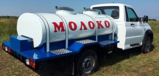 На основе "УАЗ Профи" выпустили молоковоз и бензовоз