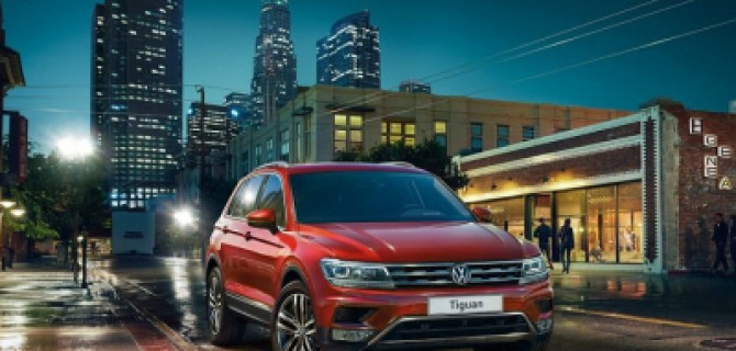 Привлекает внимание. Volkswagen Tiguan в АВТОПРЕСТУС