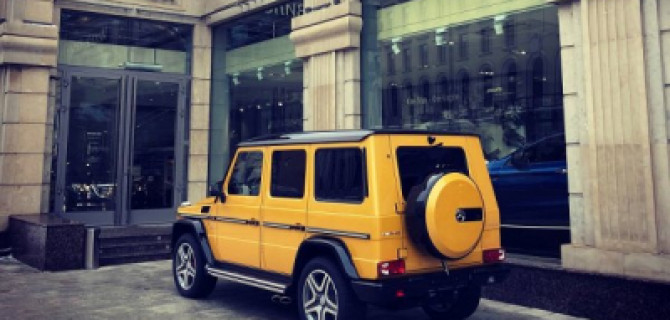 АВИЛОН Воздвиженка выдал самый дорогой «Мерседес-Бенц» G-Класса!