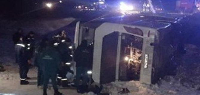 Число жертв в ДТП с автобусом под Ростовом увеличилось до 5