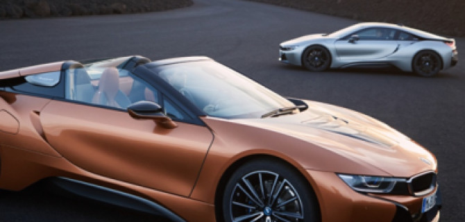 BMW начала продавать в России гибридные i8 Coupe и i8 Roadster