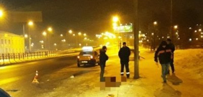 В Екатеринбурге такси насмерть сбило молодого пешехода